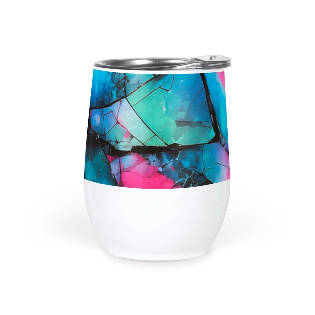 Mystical Mosaic - Wine Tumbler