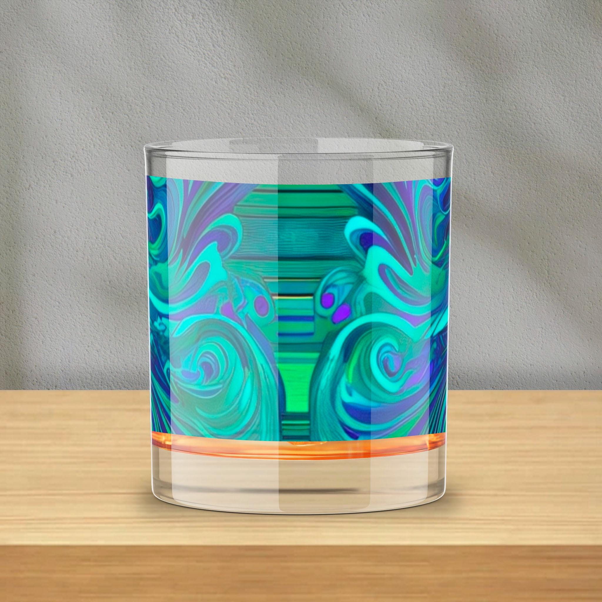 Dreamy Spirals - Whiskey Glass