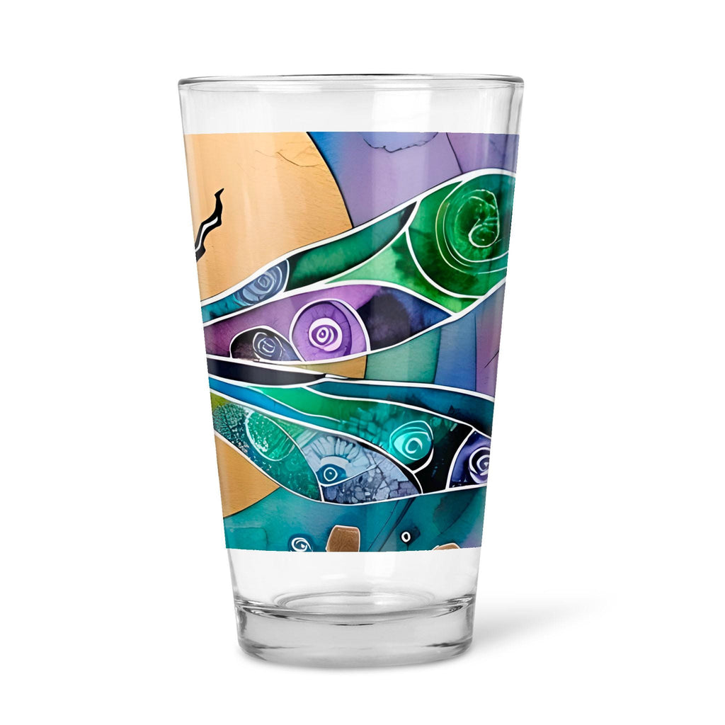 Dragonfly Sun - 16oz Pint Beer Glass