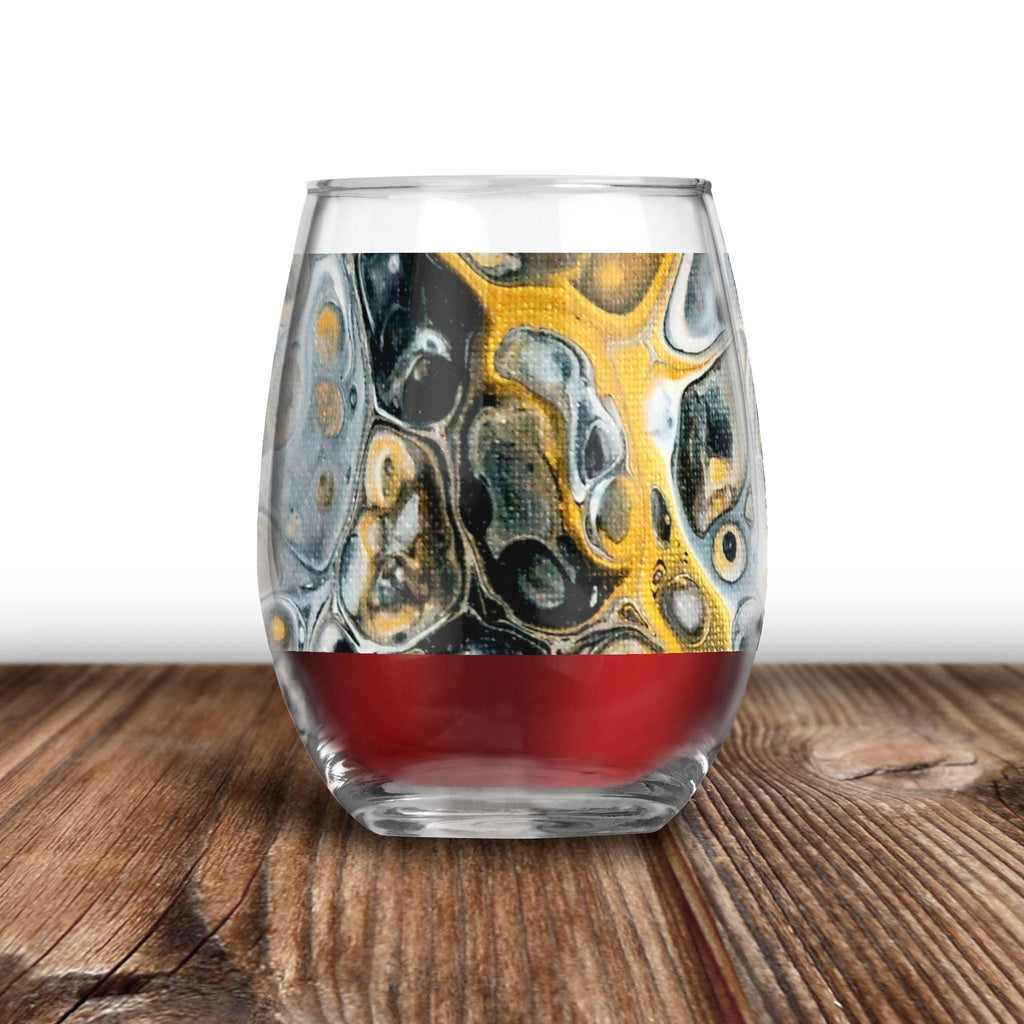 Stone Art - Wine Glass