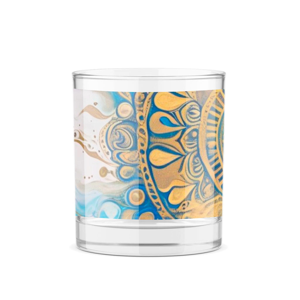 Mandala Sun - Whiskey Glass