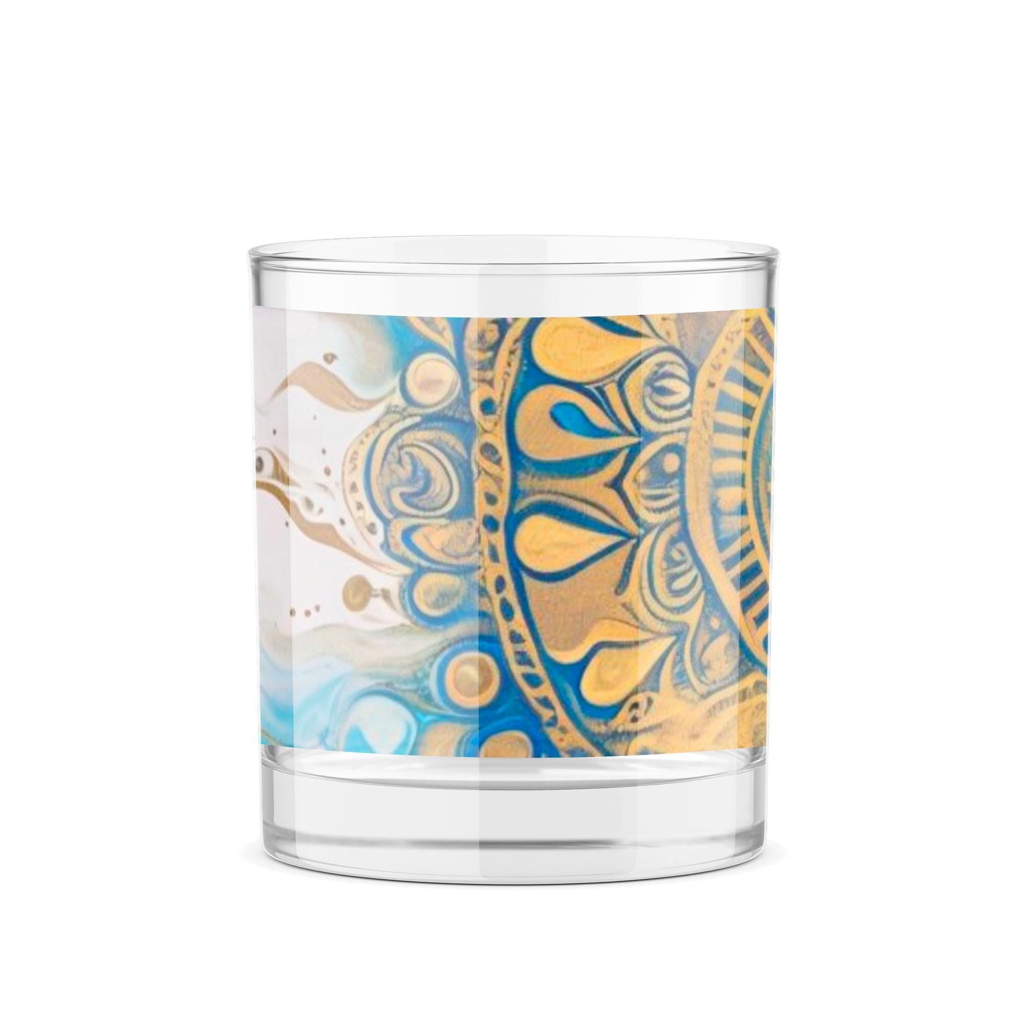 Mandala Sun - Whiskey Glass