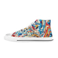 Color Me Happy - Women's Classic High-Top Canvas Shoes