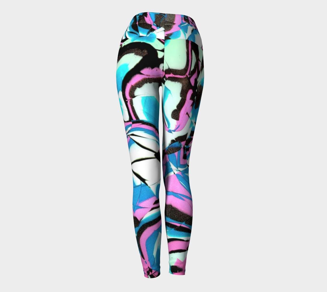 Glow Party - Yoga Leggings