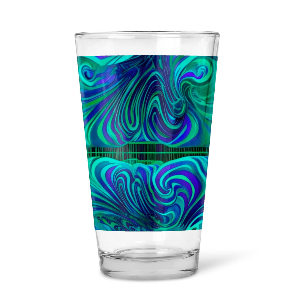 Dreamy Spirals - 16oz Pint Beer Glass