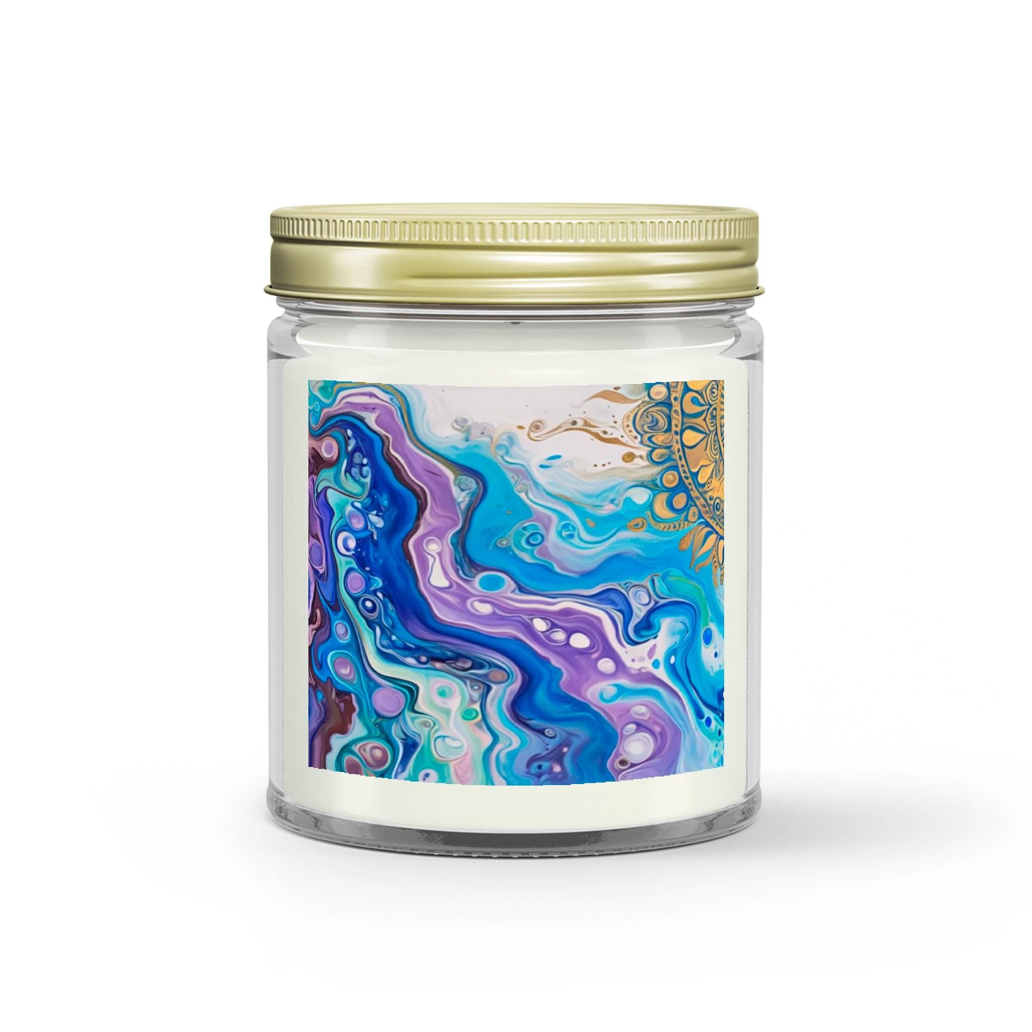 Mandala Sun - Glass Jar Scented Candle