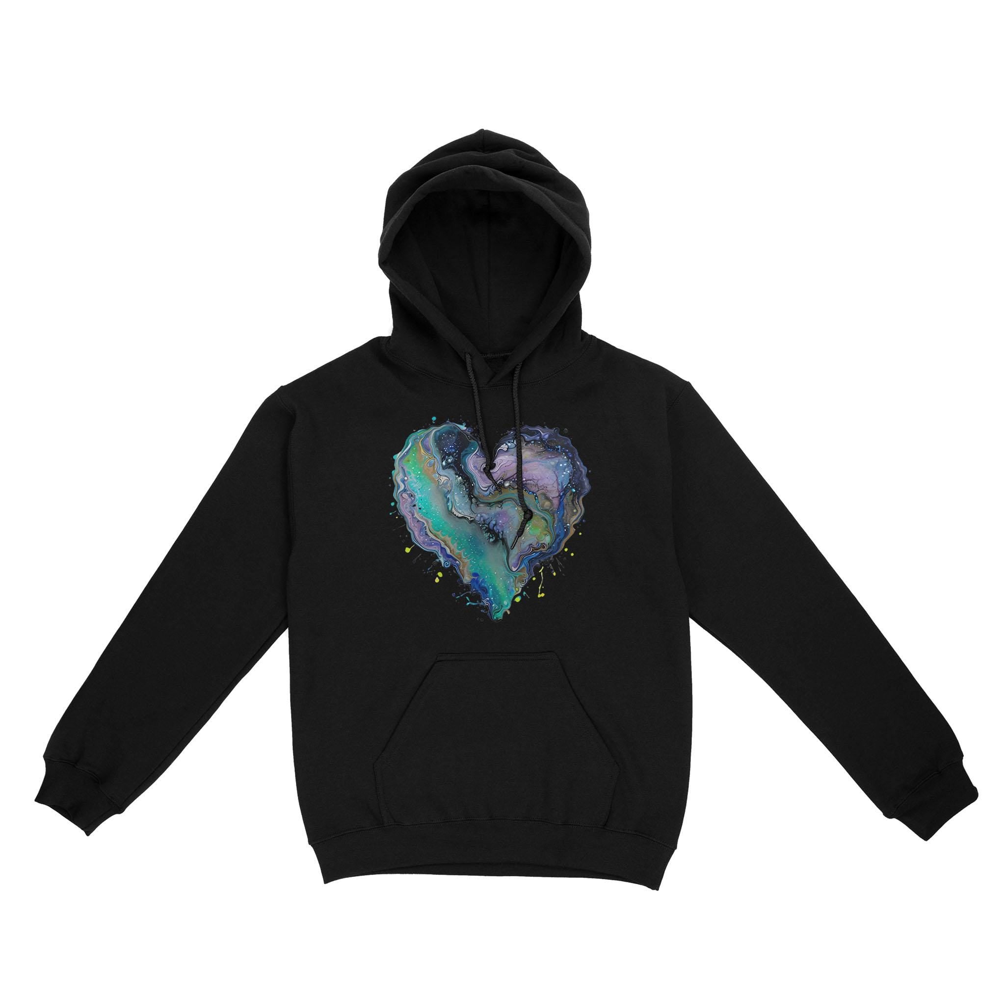 Fluid Art Heart (1) - Unisex Standard Hoodie