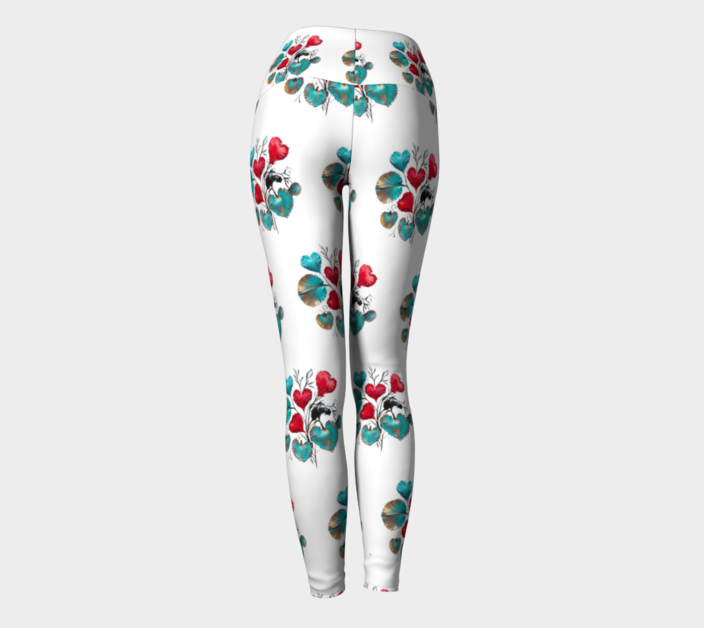 Hearts Grow Fonder - Yoga Leggings