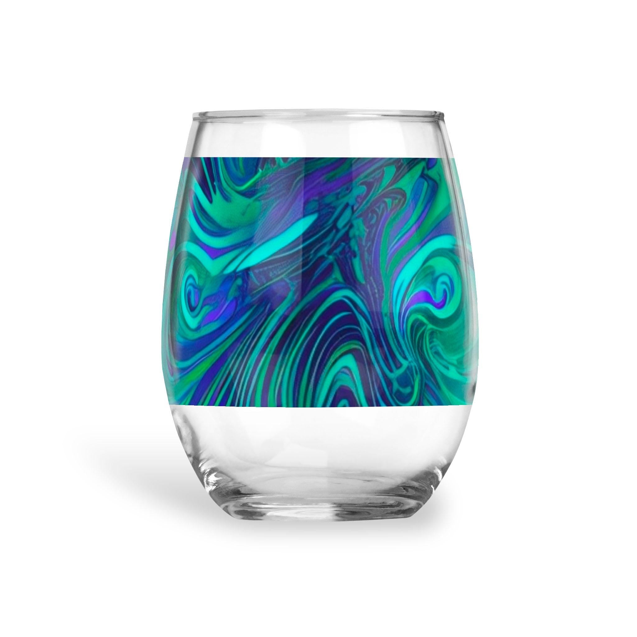 Dreamy Spirals - Wine Glass
