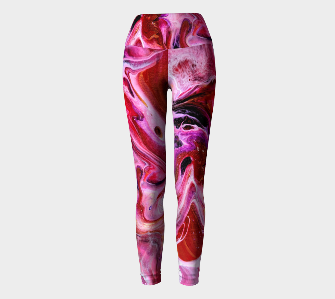 Dragon Fruit - Yoga Leggings