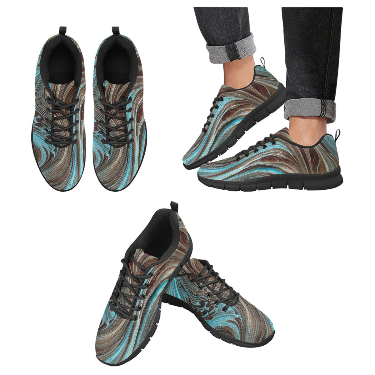 Losing My Marbles - Women's Breathable Running Shoes