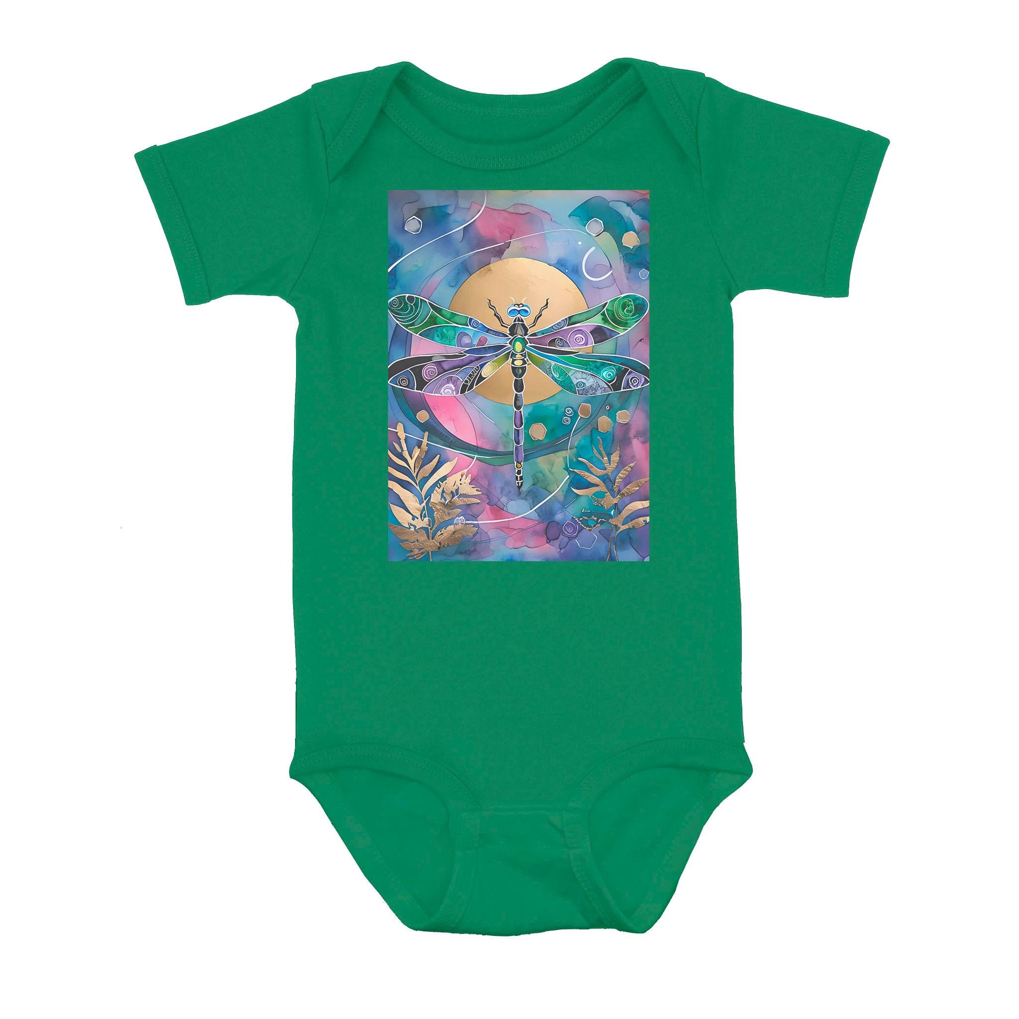Dragonfly Sun - Baby Onesie