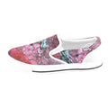 Deep Magenta - Women's Canvas Slip-Ons