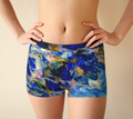 Royal Blue Garden - Boyshorts