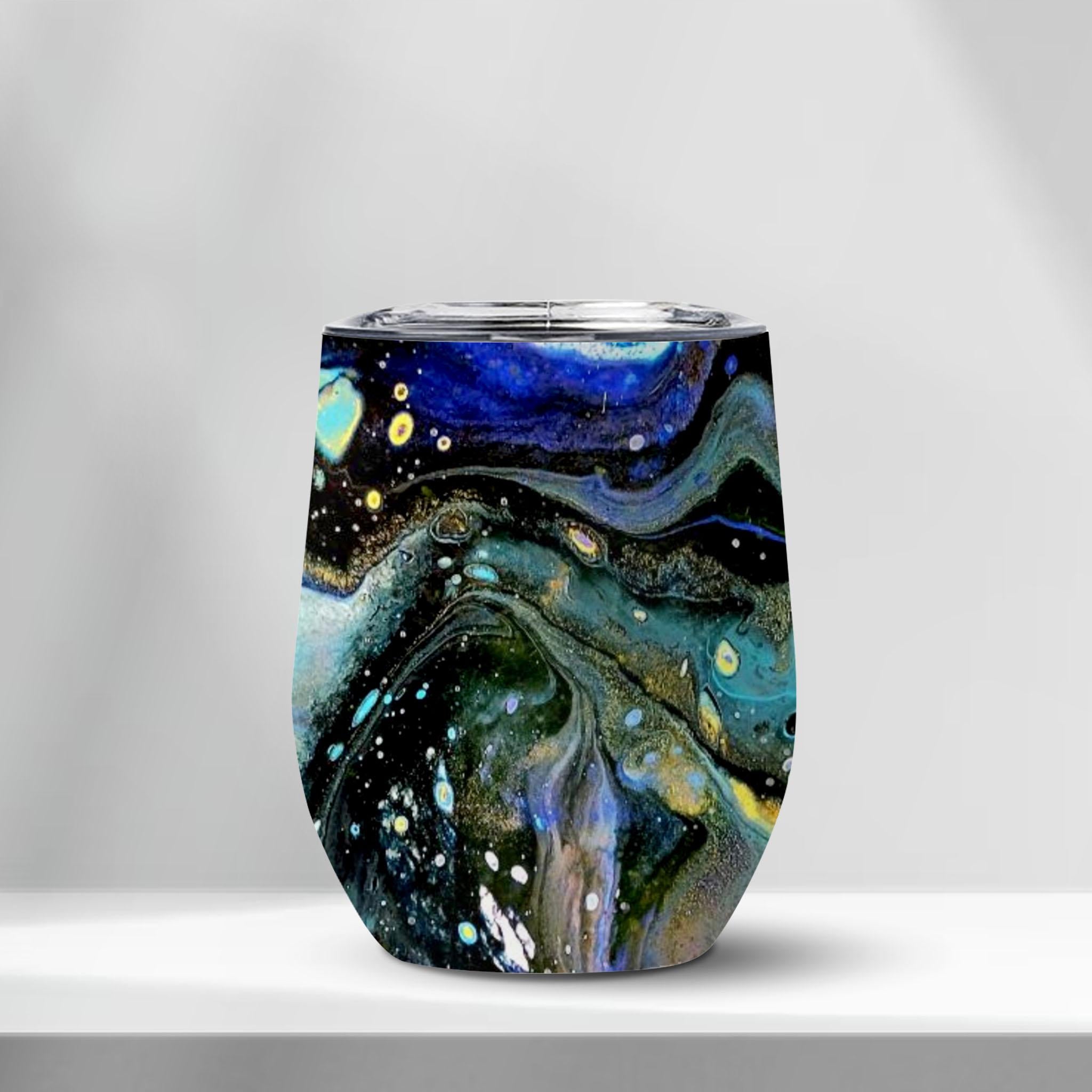 The Face - Edge-to-Edge Wine Tumbler