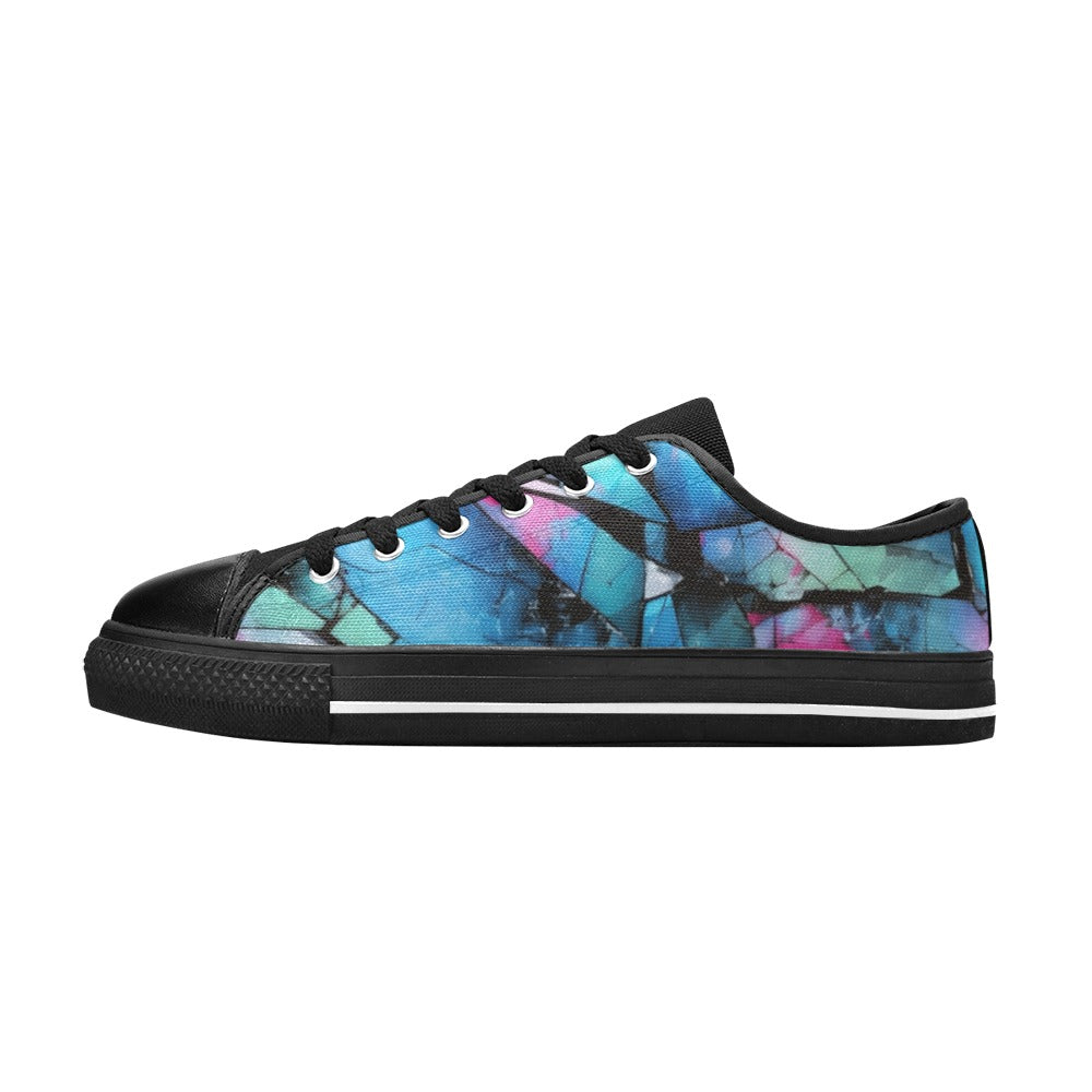 Mystical Mosaic - Women's Classic Canvas Shoes