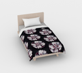 Black Floral - Duvet Cover