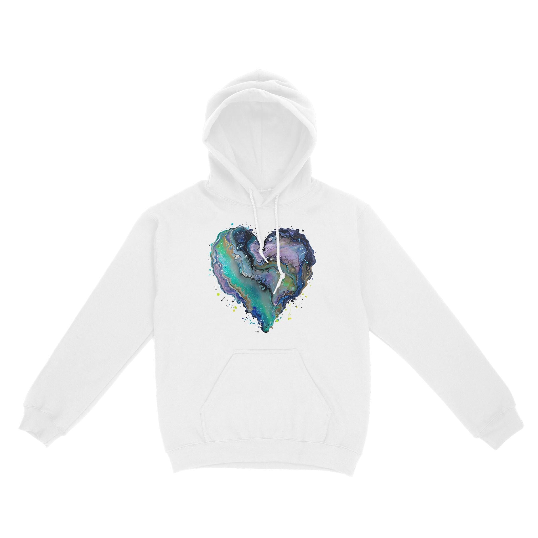 Fluid Art Heart (1) - Unisex Standard Hoodie