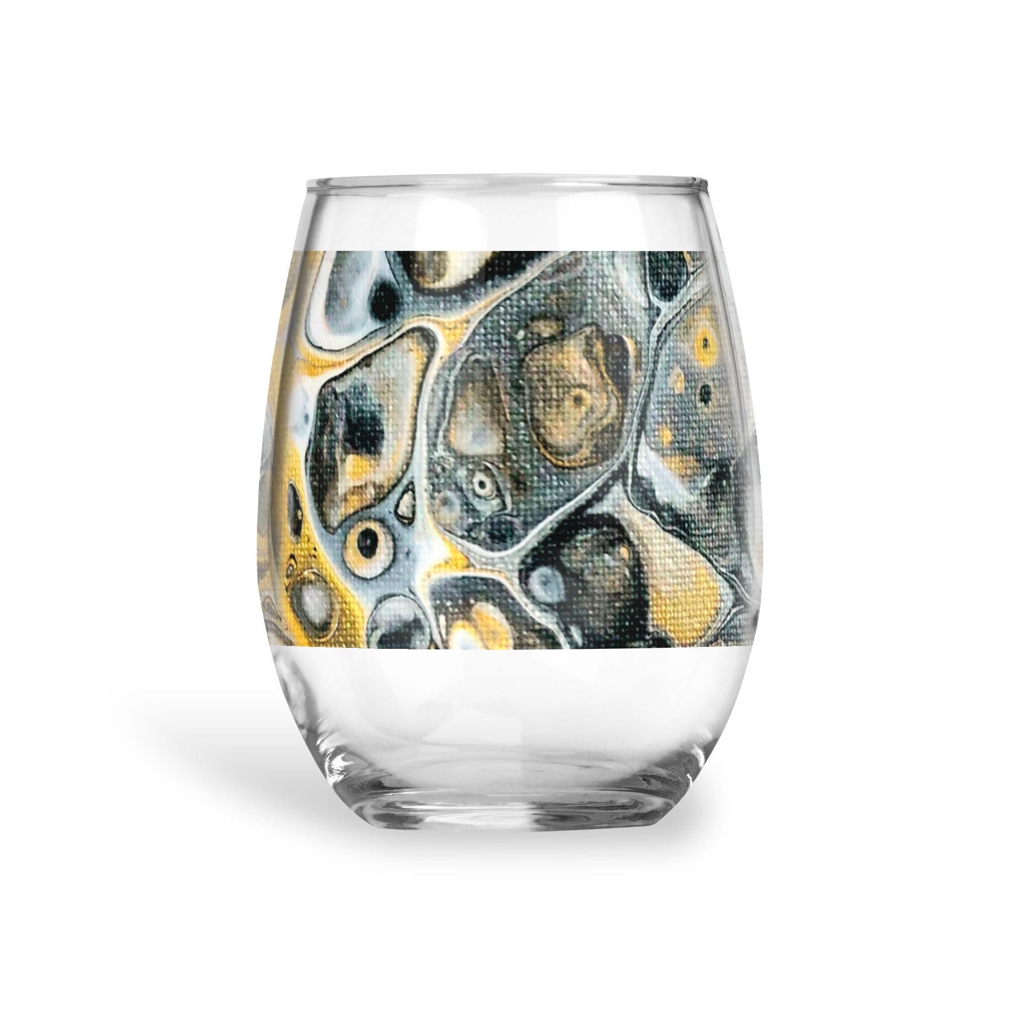 Stone Art - Wine Glass