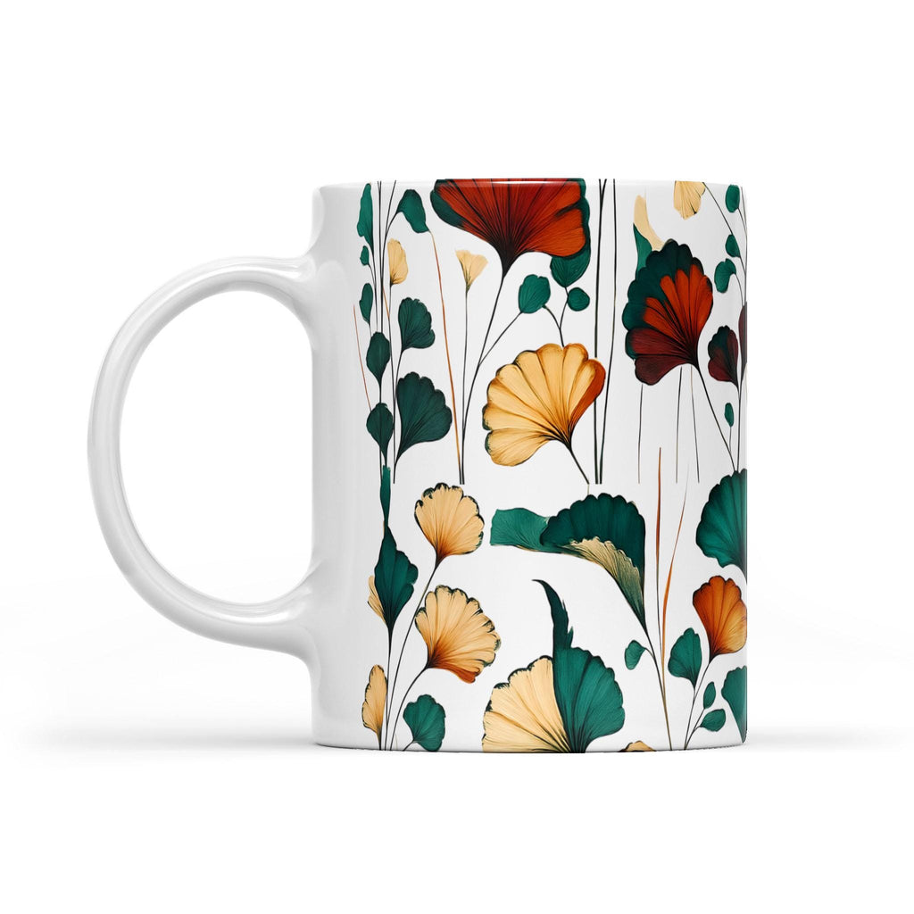 Happy Valley Pattern - White Edge-to-Edge Mug (New)