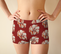 Floral Red - Boyshorts