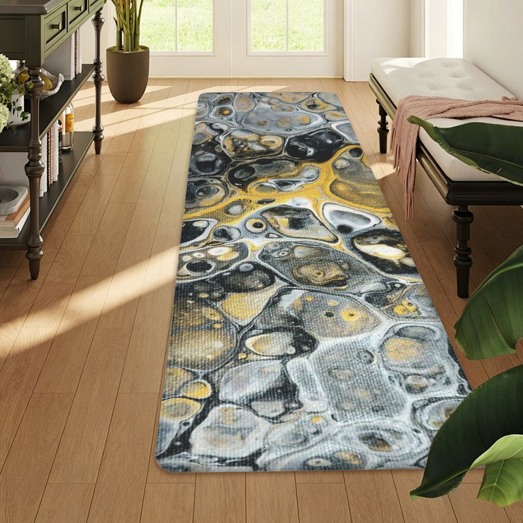 Stone Art PVC Anti-Fatigue Kitchen Mat 71x24inch