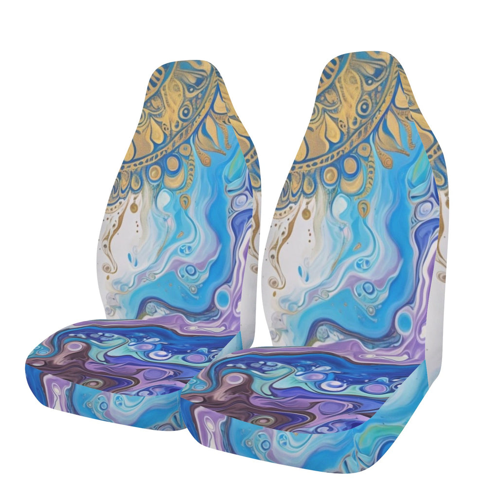 Mandala Sun Car Seat Covers (Set of 2)