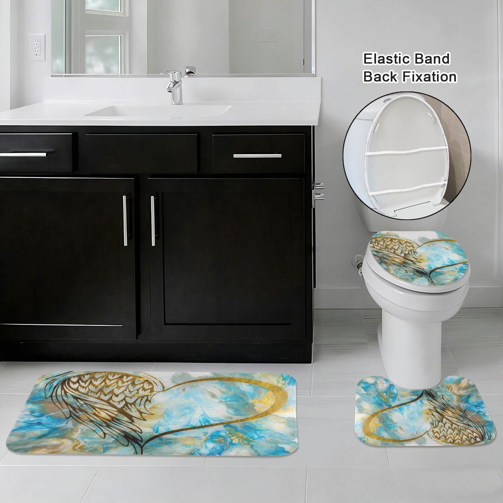 My Guardian 3-Piece Bathroom Rug Set
