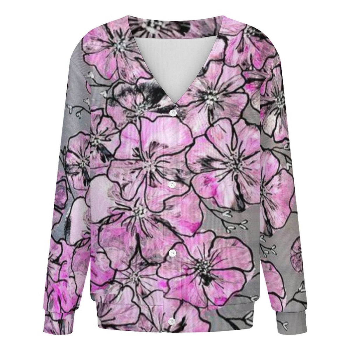 Garden of Hope - Women's Cardigan
