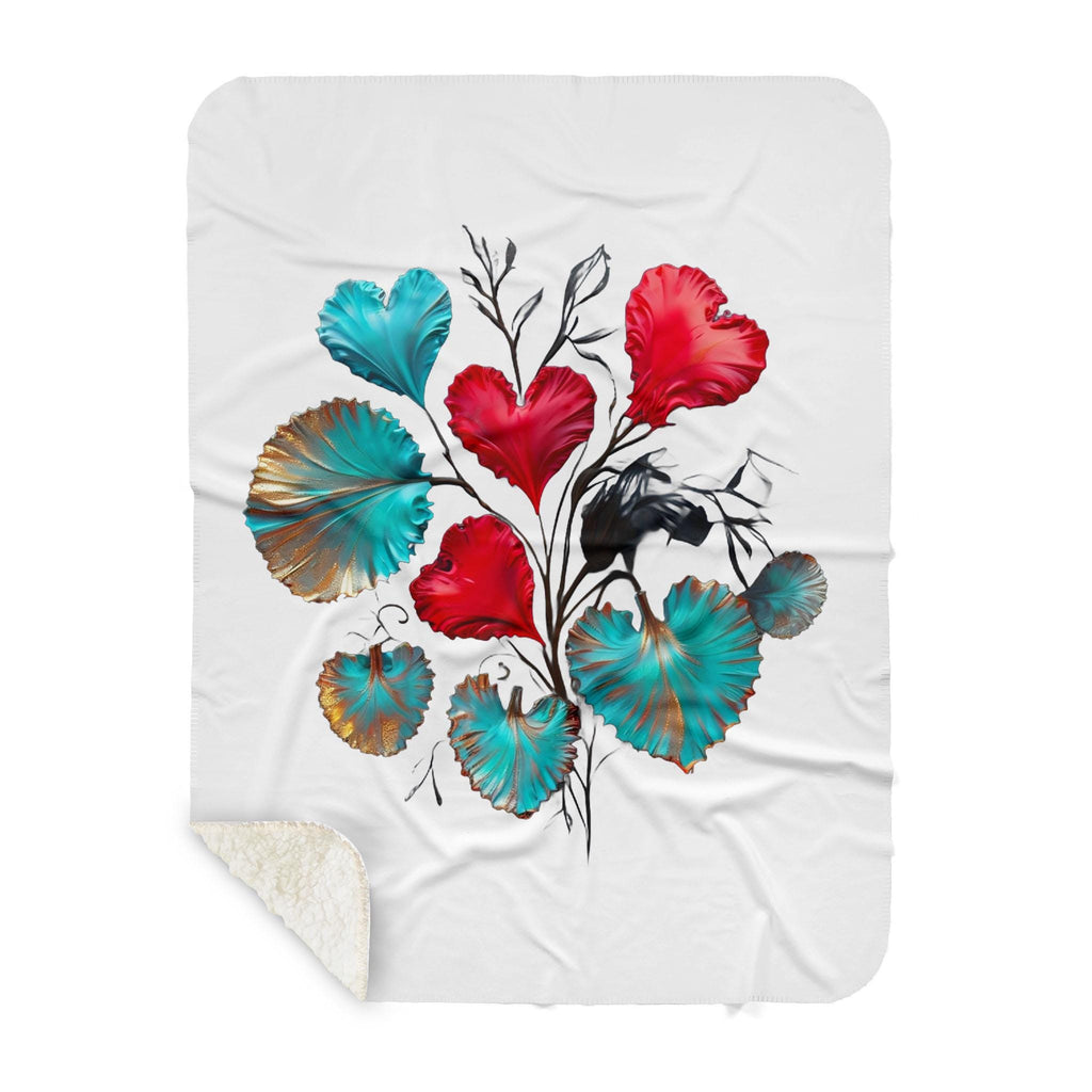 Hearts Grow Fonder - Sherpa Blanket