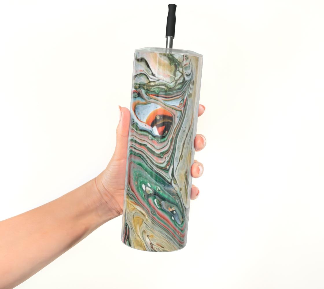 Pumpkin Stainless Steel Tumbler
