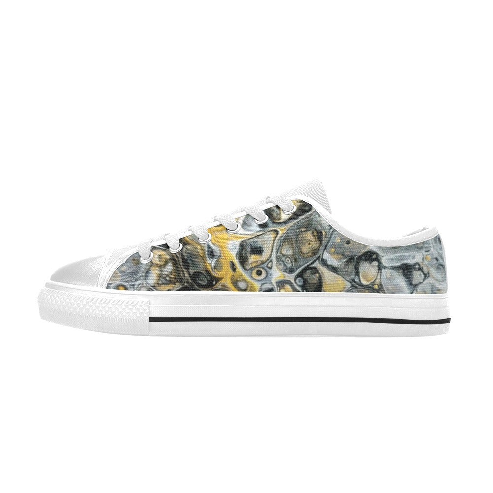 Stone Art - Women's Classic Canvas Shoes