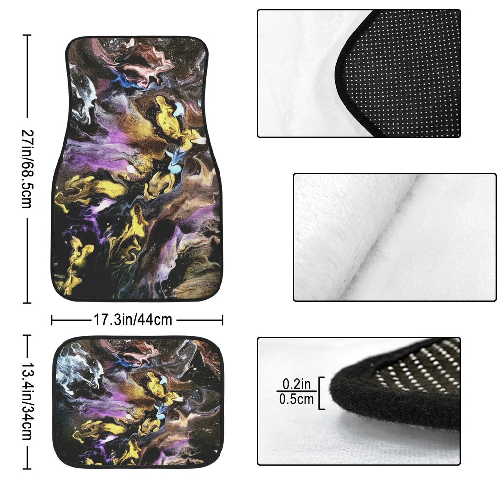 Seline 4-Piece Car Floor Mats