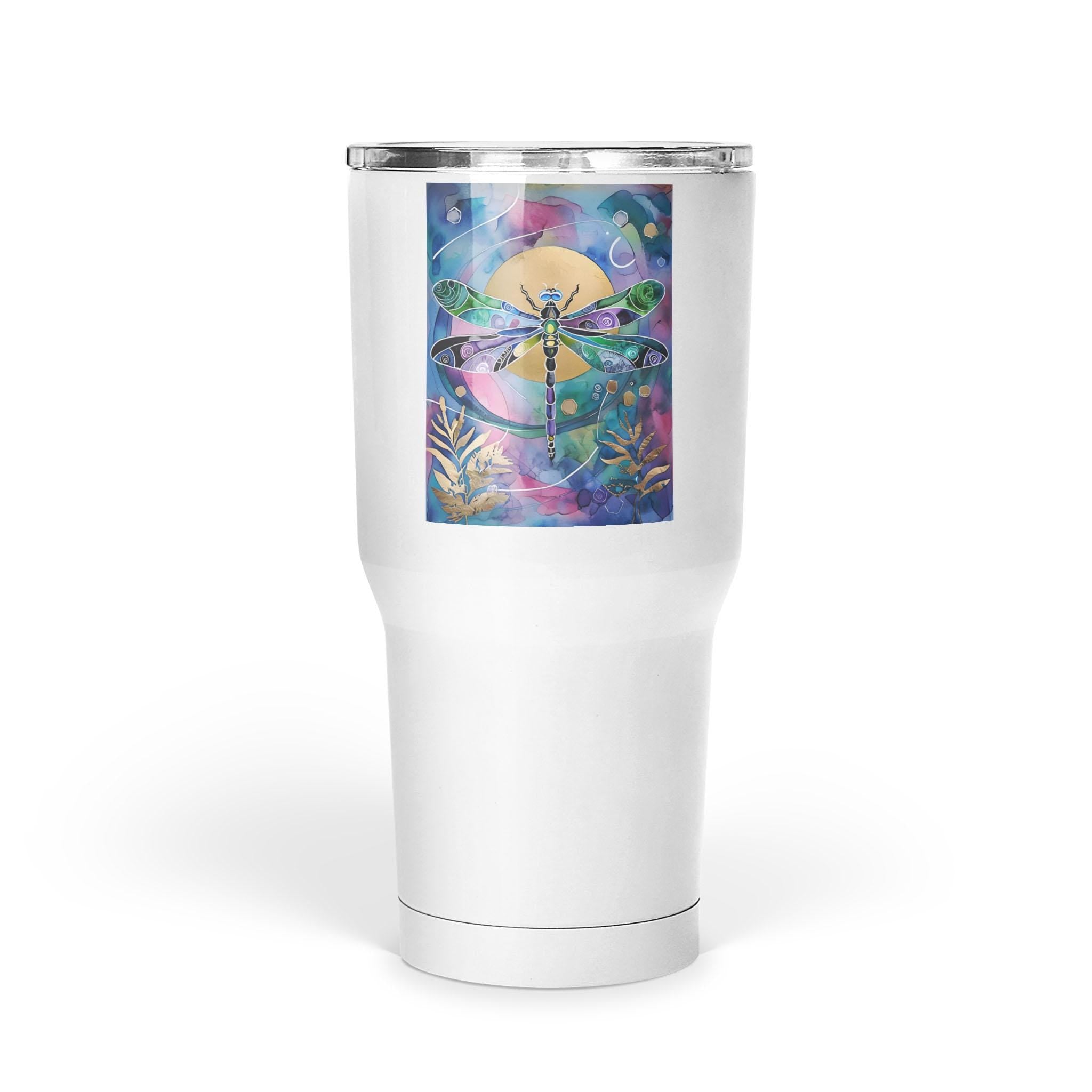 Dragonfly Sun - Large Tumbler