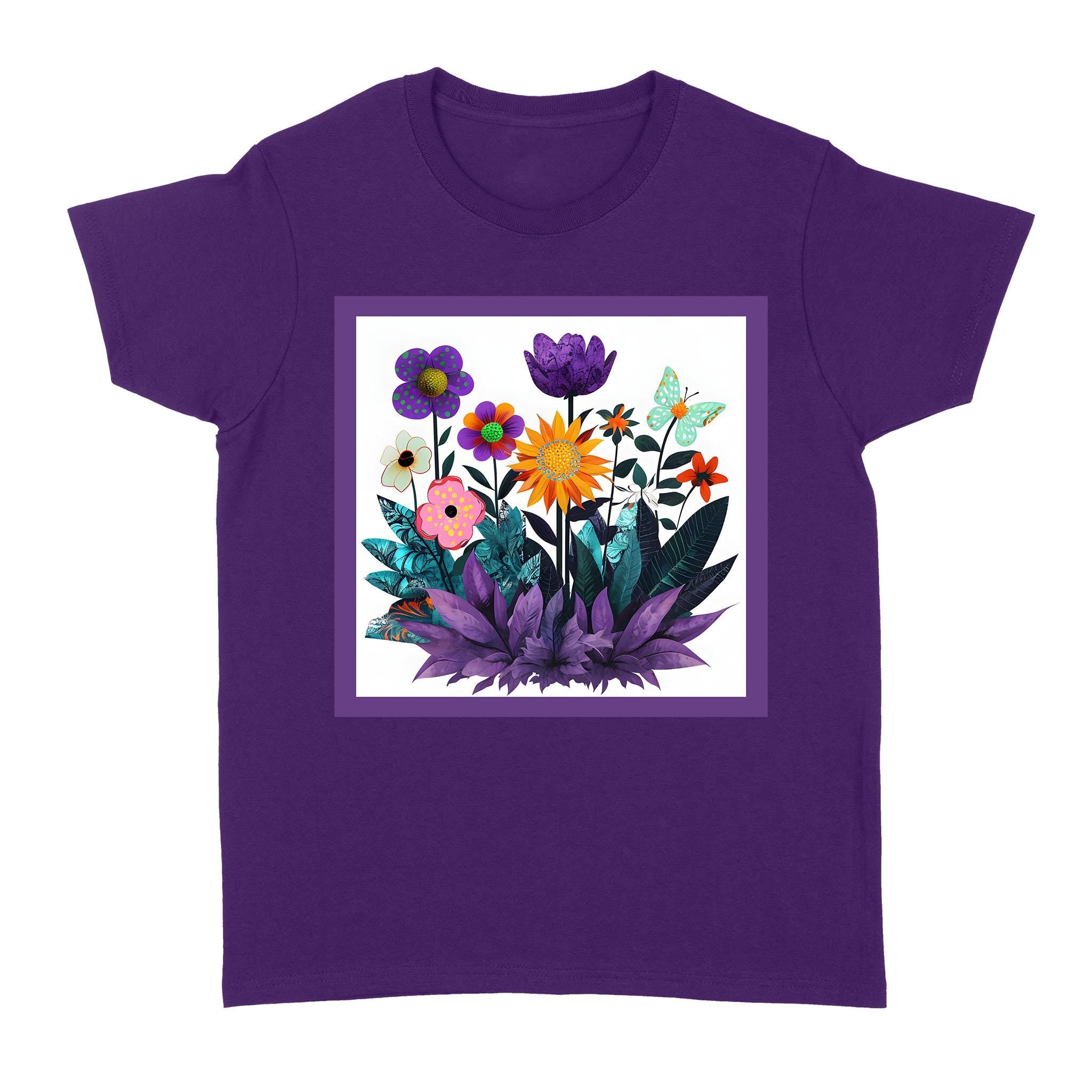 Abstract Purple Garden - Standard Women's T-shirt