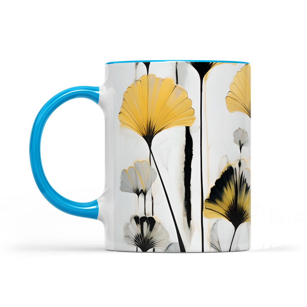 Golden Ginkgo - Accent Edge-to-Edge Mug