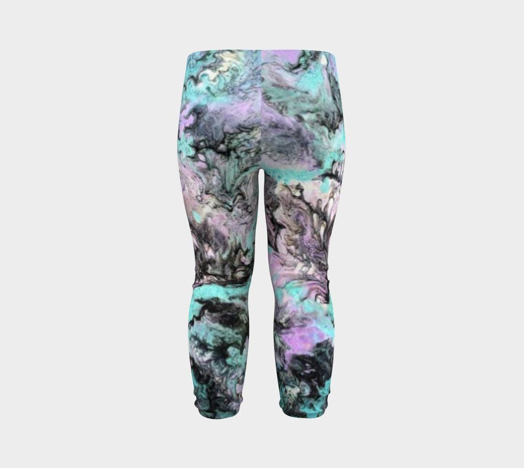 Turquoise Splash Baby Leggings
