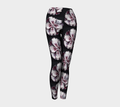 Floral Black - Yoga Leggings