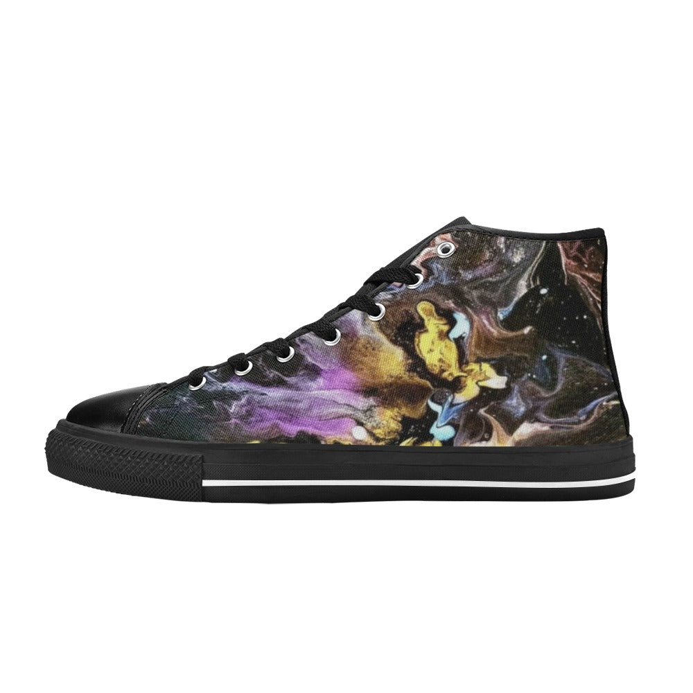 Seline - Women's Classic High-Top Canvas Shoes