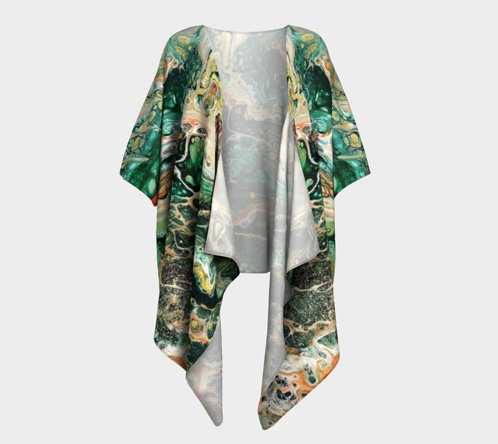 Fall Draped Kimono