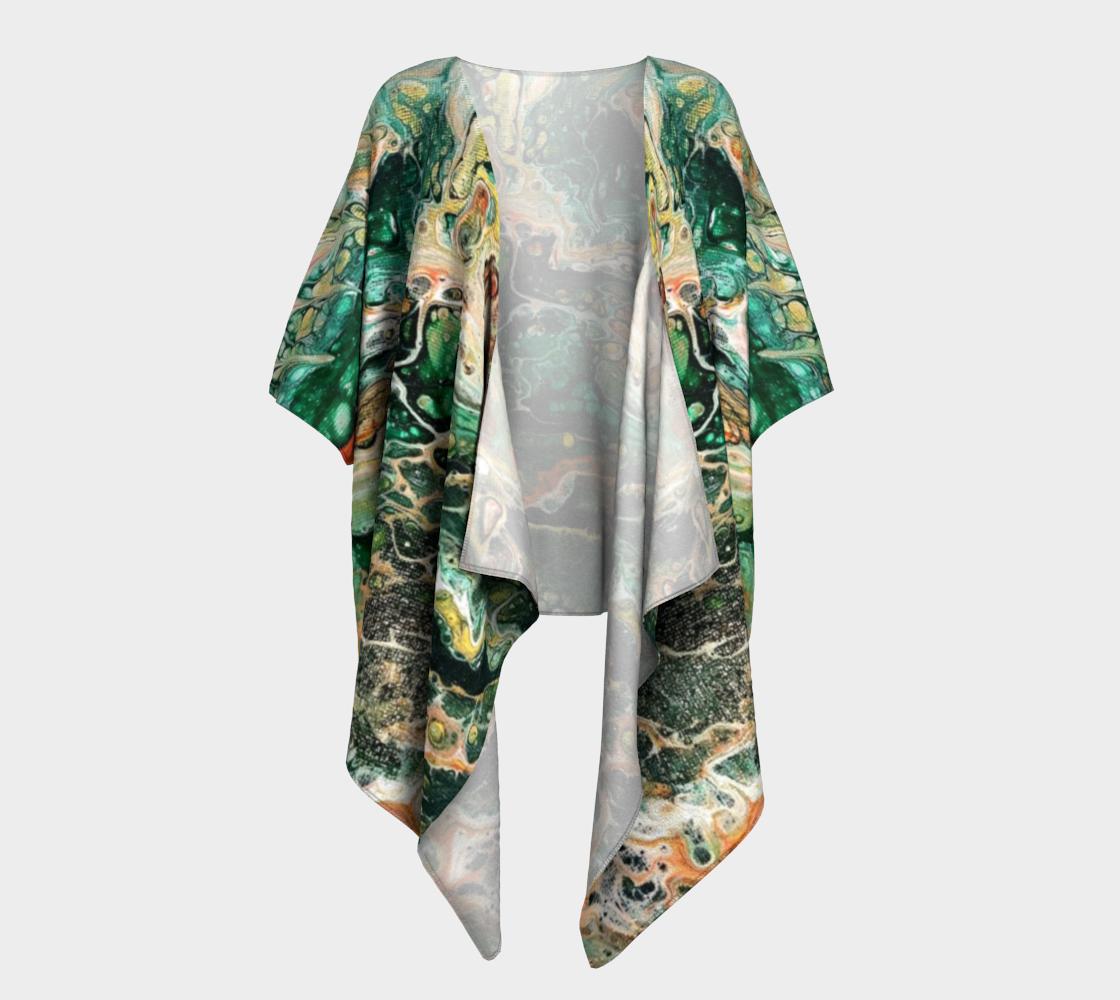 Fall Draped Kimono