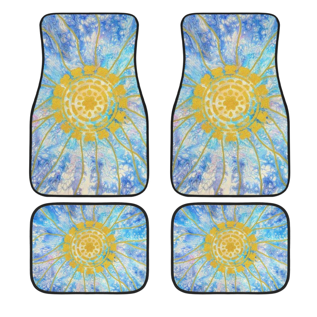 Serenity 4-Piece Car Floor Mats