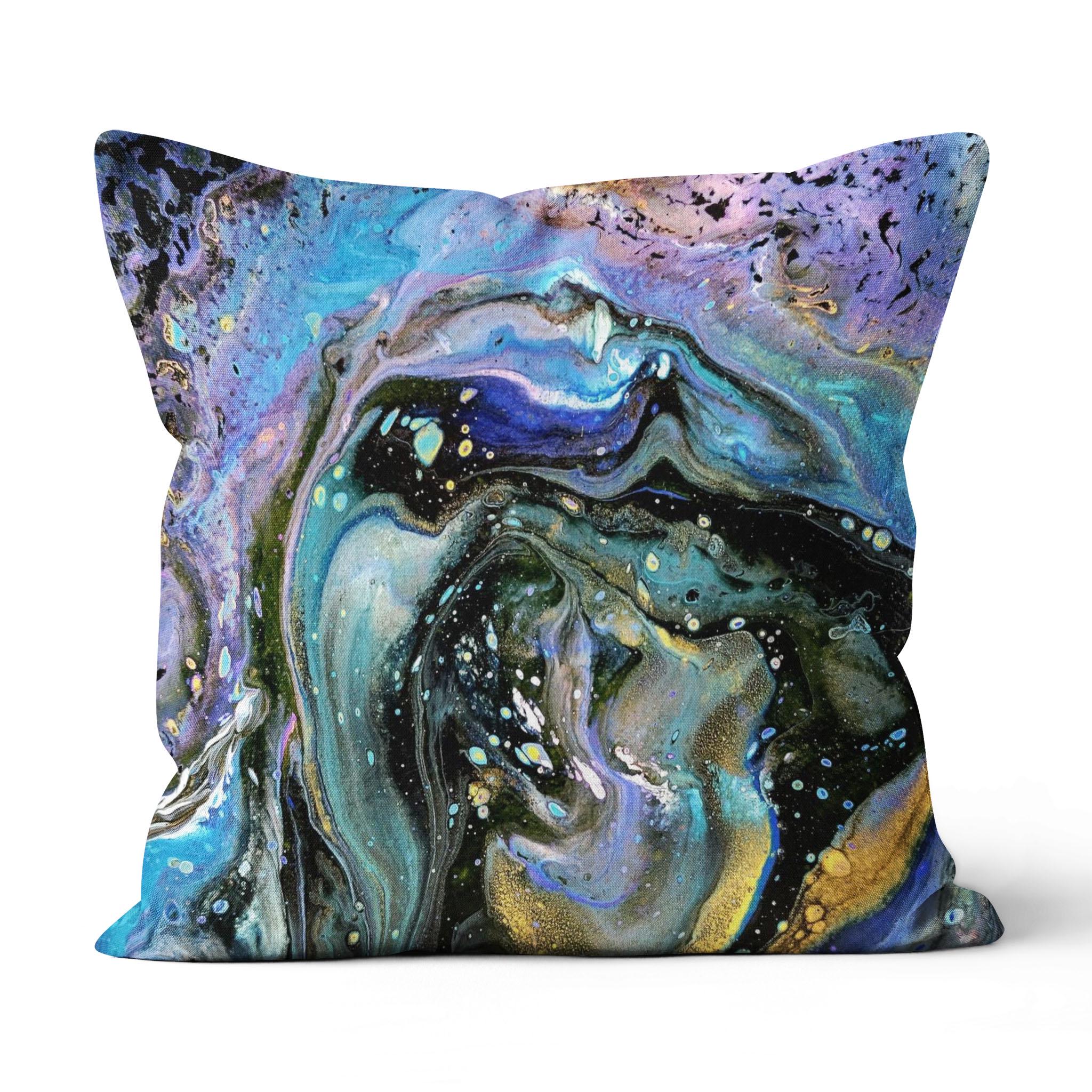The Face - Canvas Throw Pillow