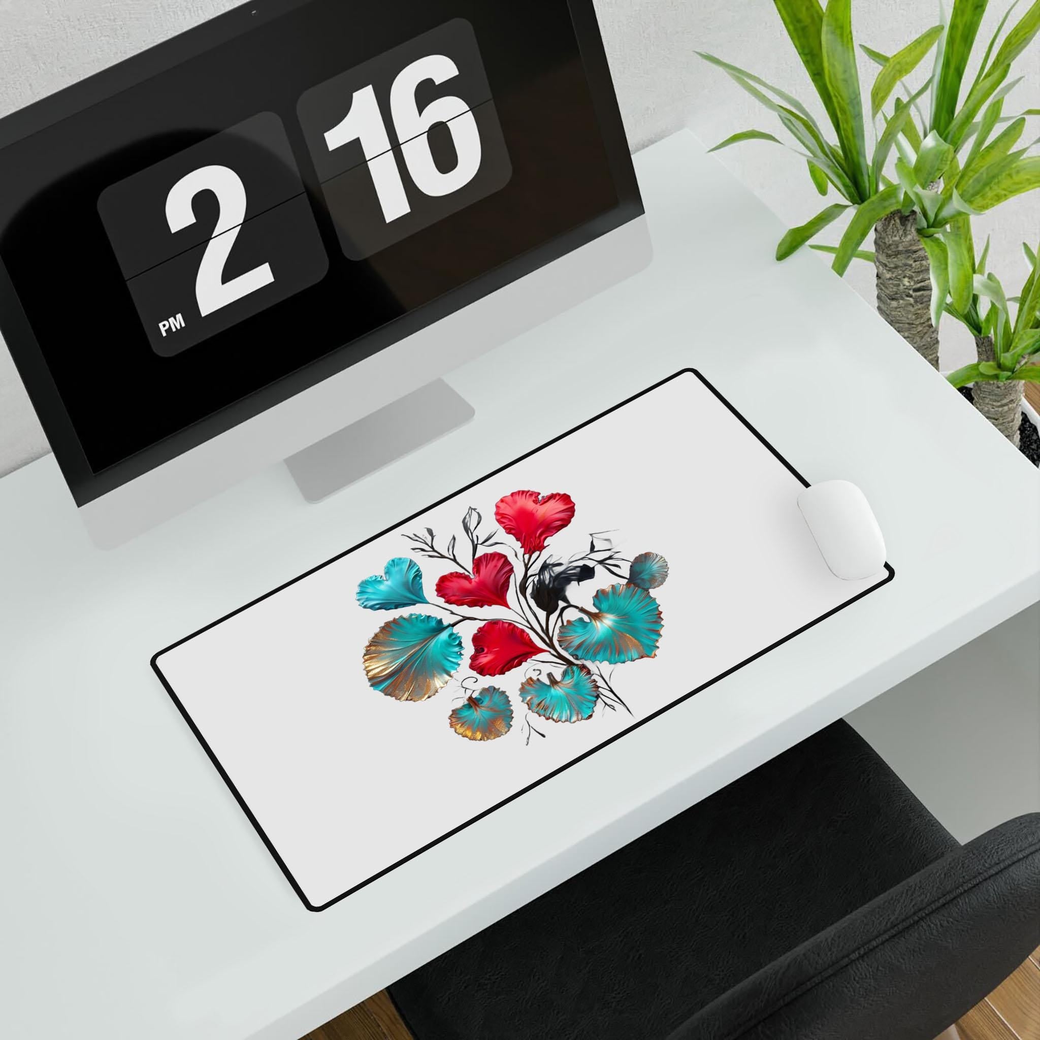 Hearts Grow Fonder - Desk Mat