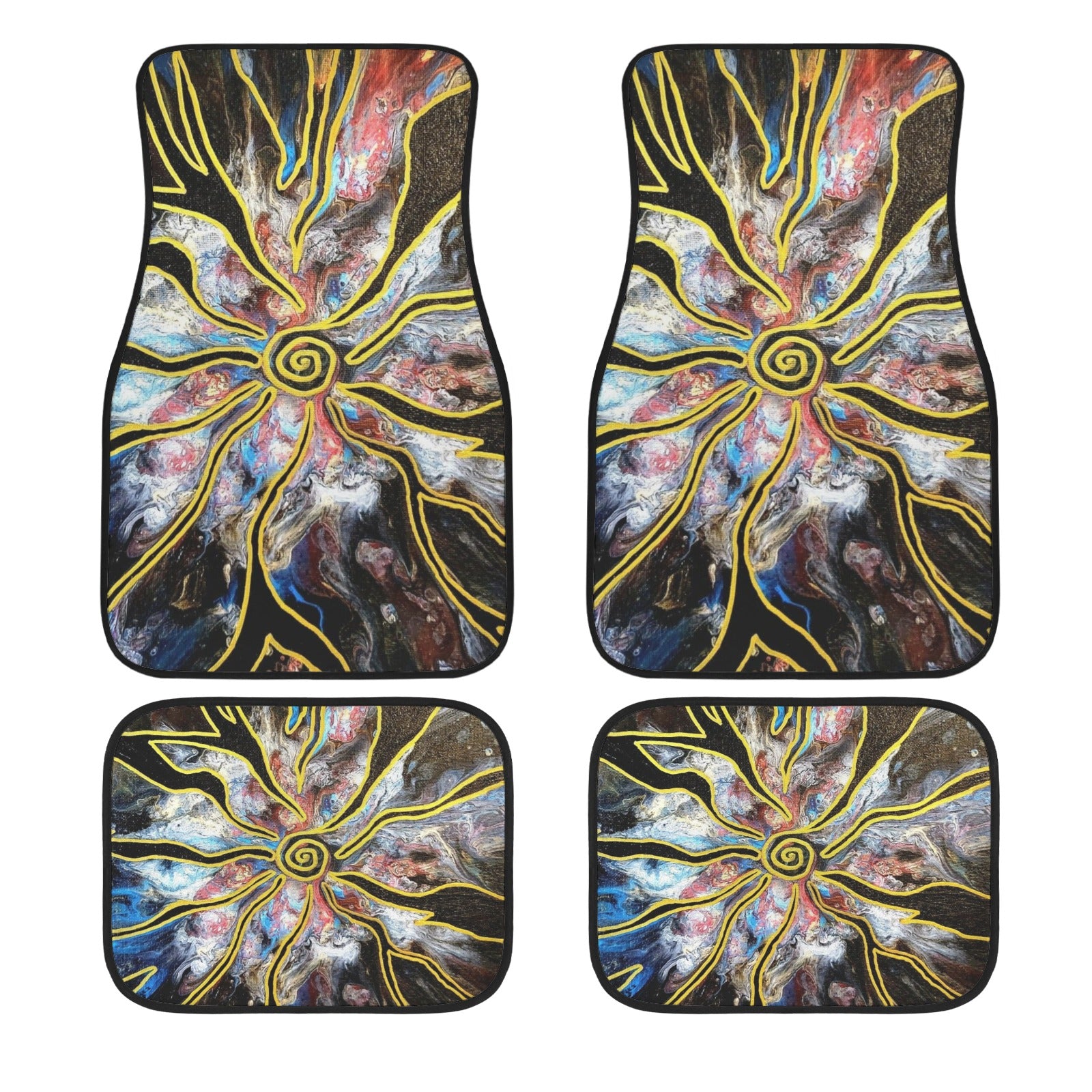 Pieces of Me 4-Piece Car Floor Mats