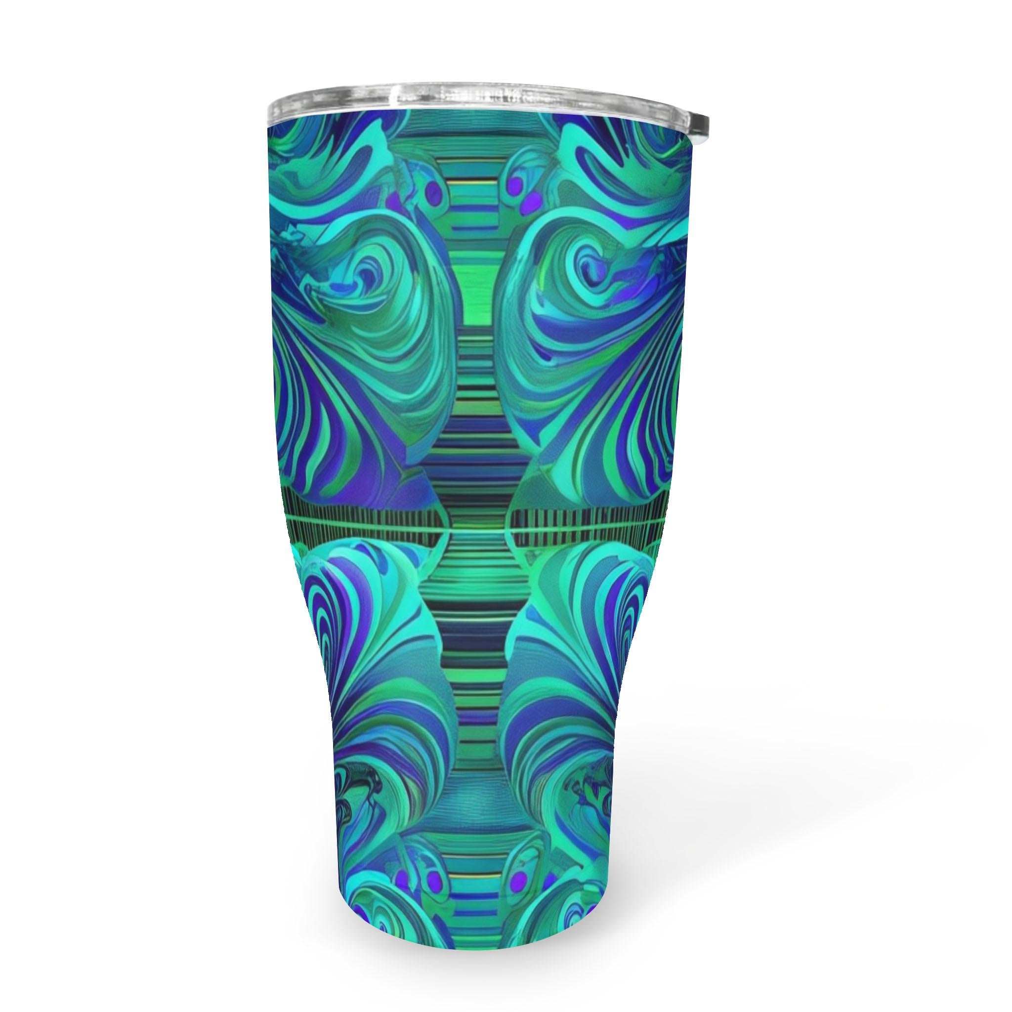 Dreamy Spirals - 30oz Fat Tumbler