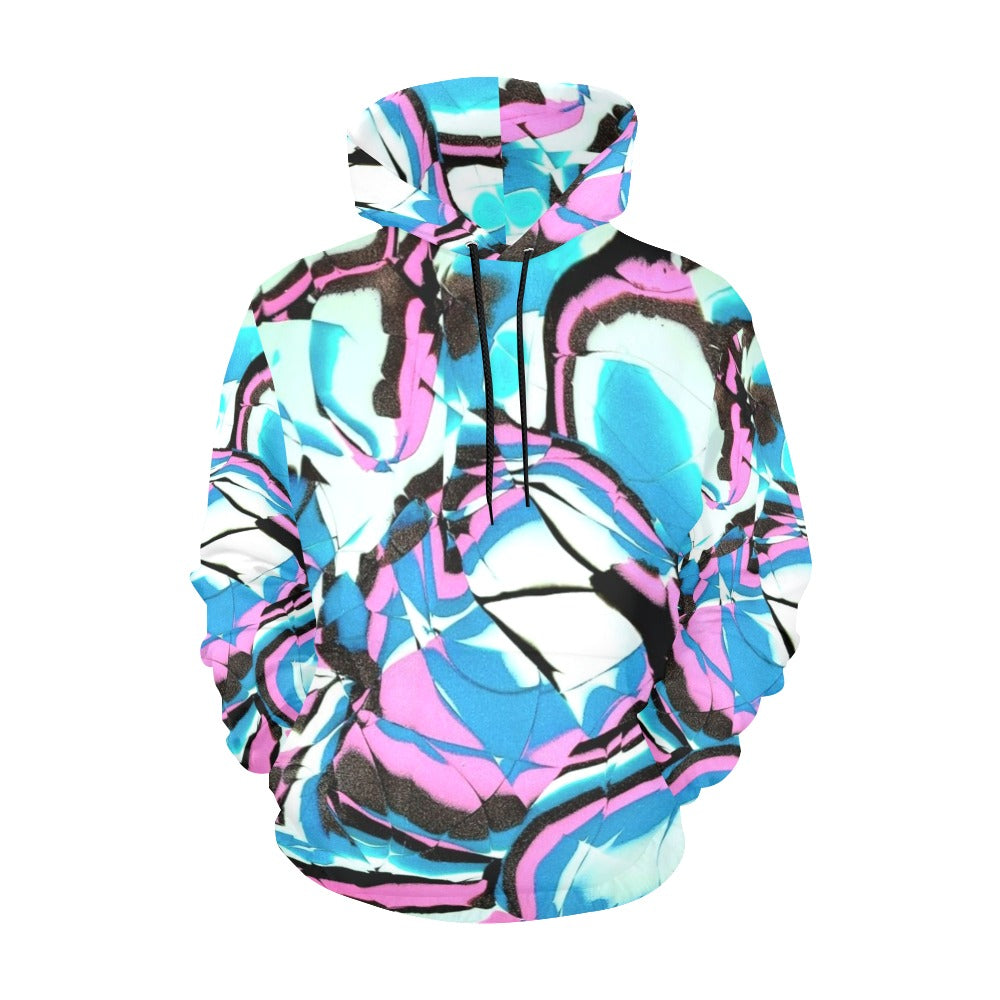 Glow Party - All Over Print Hoodie for Women (USA Size)