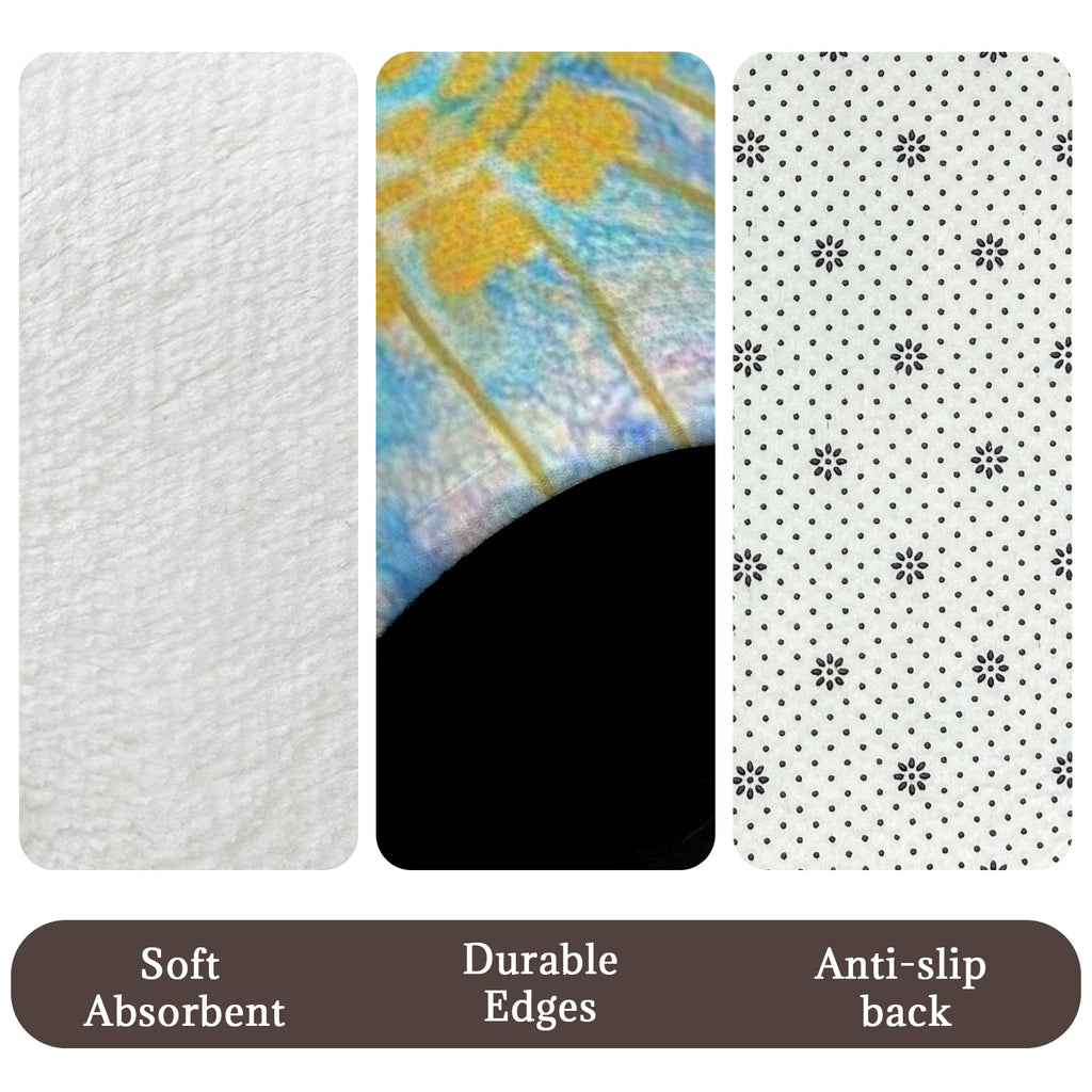 Serenity 3-Piece Bathroom Rug Set