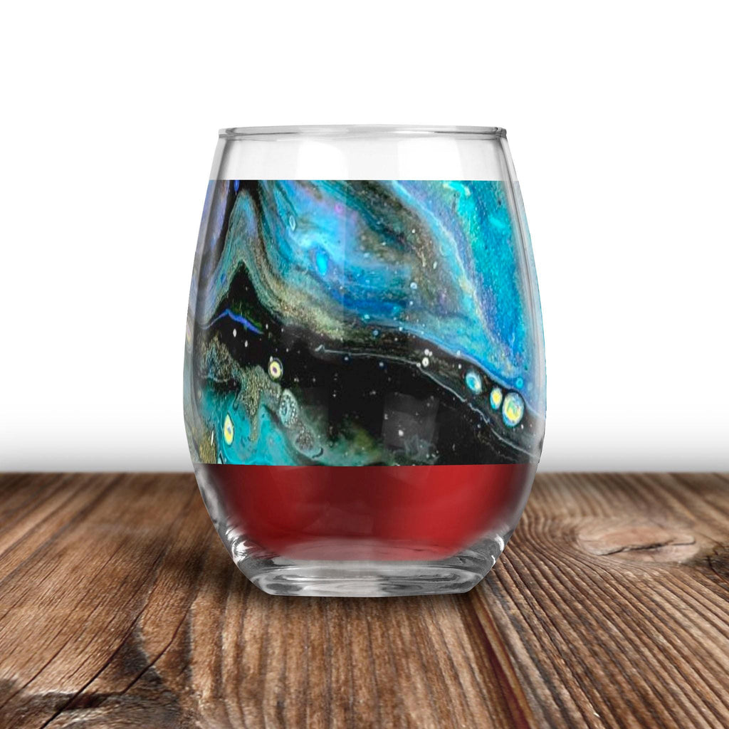 The Face - Wine Glass