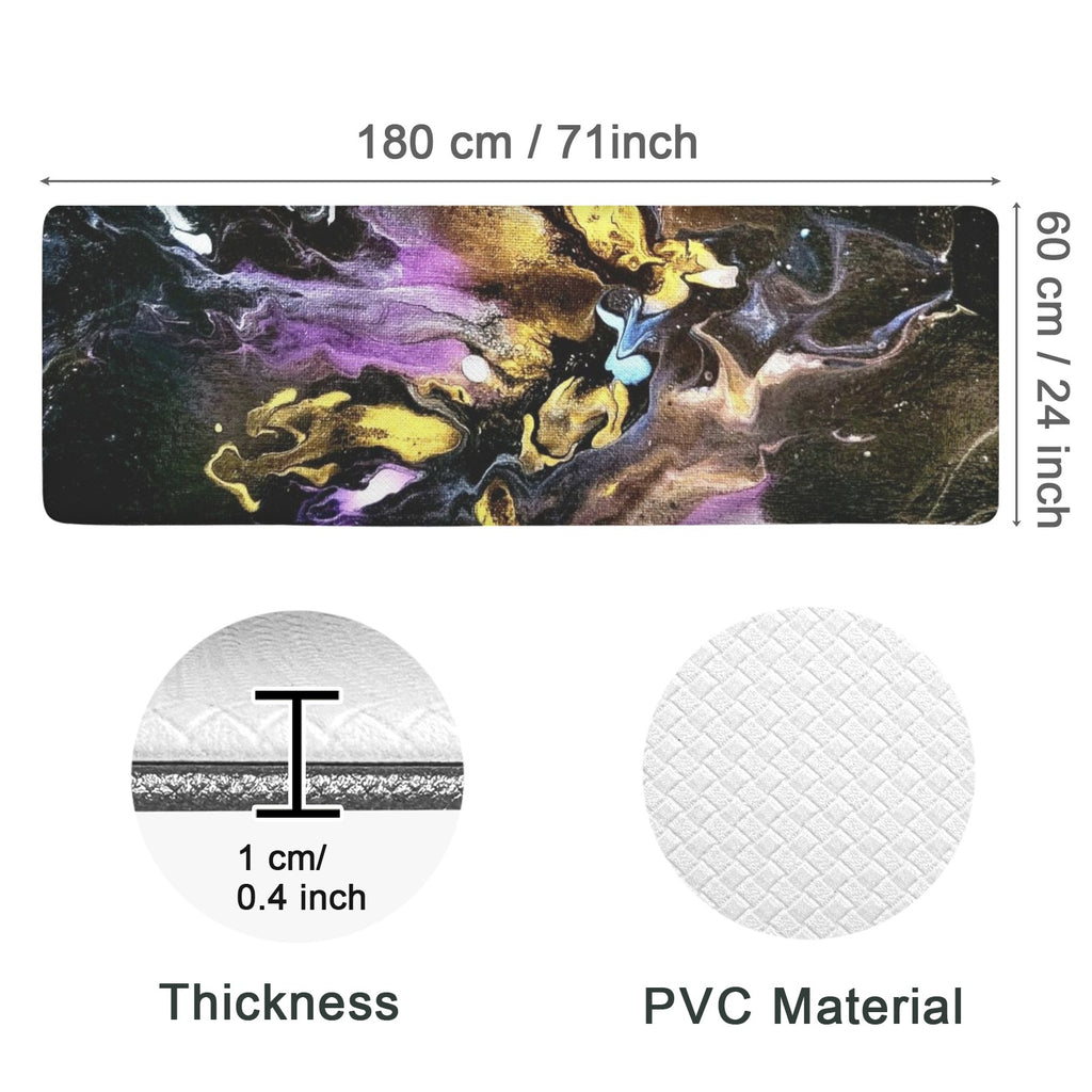 Seline PVC Anti-Fatigue Kitchen Mat 71x24inch
